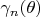 $\gamma_n(\theta)$