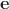 $\mathbf e $