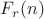 $F_r(n)$