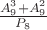 $\frac {A_9^3+A_9^2} {P_8}$