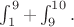 $\int_1^9+\int_9^{10}.$