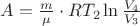 $A=\frac{m}{\mu}\cdot RT_2\ln{\frac{V_4}{V_3}}$ $A=\frac{m}{\mu}\cdot RT_2\ln{\frac{V_4}{V_3}}$
