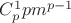 $C_p^1pm^{p-1}$