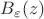 $B_{\varepsilon}(z)$