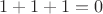 $АА1+ВВ1+СС1=0$