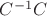 $C^{-1}C$