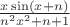 $ \frac{x\sin (x+n)}{n^{2}x^{2}+n+1}  $