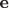 $\textbf{e}$