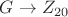 $G \to Z_{20}$
