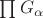 $\prod G_\alpha$