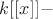 $k[[x]]-$