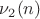 $\nu_2(n)$