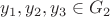 $y_1,y_2,y_3\in G_2$