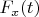 $F_x(t)$