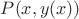 $P(x,y(x))$