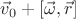$\vec{v}_0+[\vec{\omega},\vec{r}]$