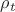$\rho_t$