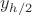 $y_{h/2}$