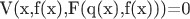 V(x,f(x),F(q(x),f(x)))=0