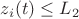 $z_{i}(t)\le L_2$