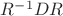 $R^{-1}DR$