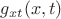 $g_{xt}(x,t)$