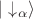 $|\downarrow_{\alpha}\rangle $