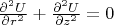 $\frac{\partial^2 U}{\partial r^2} + \frac{\partial^2 U}{\partial z^2} = 0$