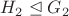 $H_2\trianglelefteq G_2$