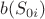 $b(S_{0i})$