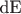 dE