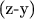 (z-y)