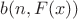 $b(n, F{(x)})$