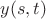 $y(s,t)$
