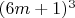 $(6m+1)^3$