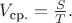 $V_{\text{ср.}}=\frac {S}T.$