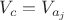 $V_{c} = V_{a_{j}}$ $V_{c} = V_{a_{j}}$