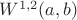 $W^{1,2}(a,b)$ $W^{1,2}(a,b)$