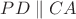 $PD \parallel CA$