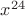 $x^{24}$