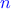 $\color{blue}{n}$