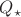 $Q_{\star}$