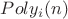 $Poly_i(n)$