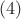$(\eqno 4)$