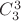 $C^3_3$