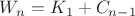 $W_n= K_1 + C_{n-1}$
