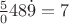 $\frac 504 {8\dot9}=7$