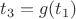 $t_3=g(t_1)$