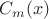 $C_m(x)$