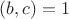 $(b,c)=1$ $(b,c)=1$